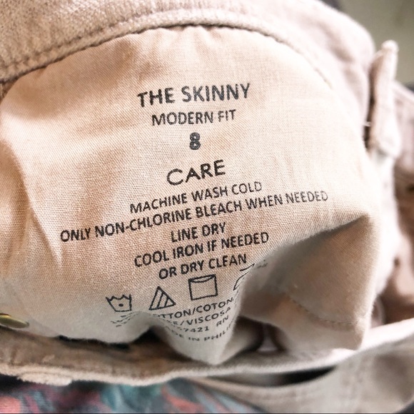 NWOT Ann Taylor Skinny velvet jeans Sz 8 - Picture 6 of 7